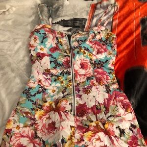Flowered Romper